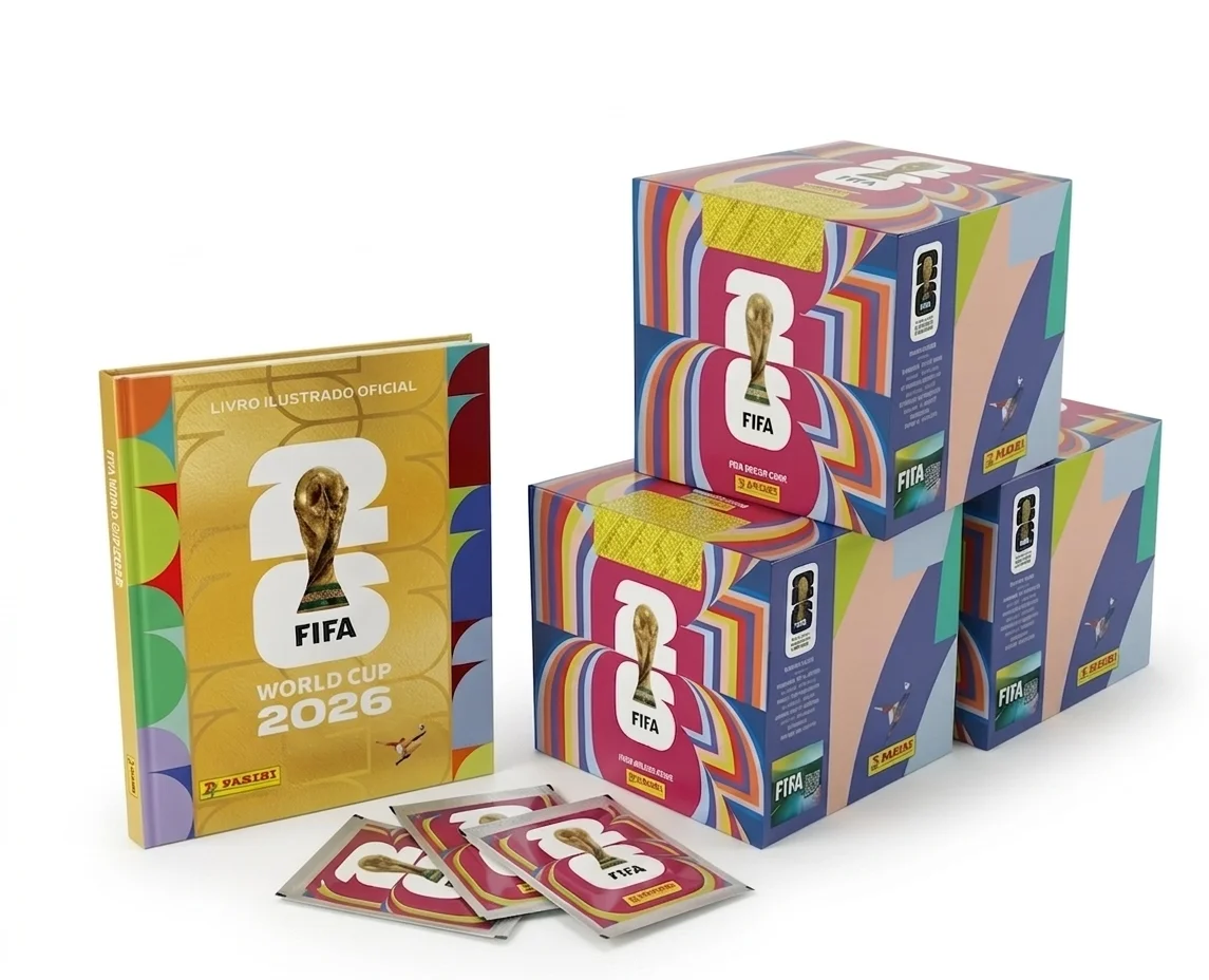 Álbum Capa Dura Ouro - Copa do Mundo 2026